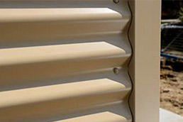 Horizontal Corrugated Sheeting